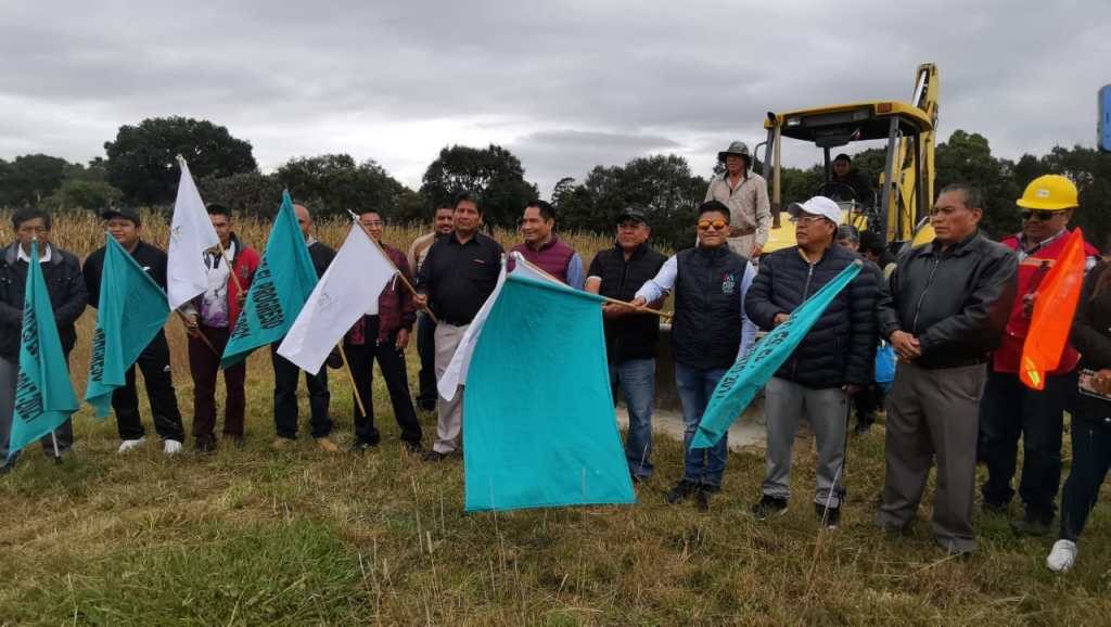 Inicia construcción de barda perimetral en nuevo panteón de Quilehtla